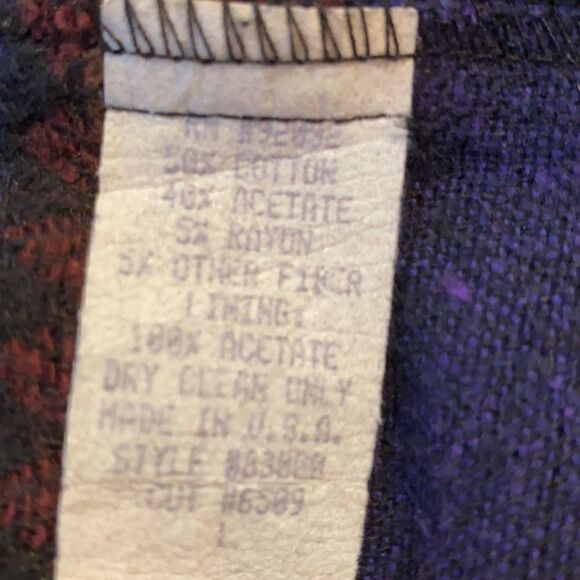 Vintage David Paul Southwest “Blanket” Blazer - Picture 7 of 7